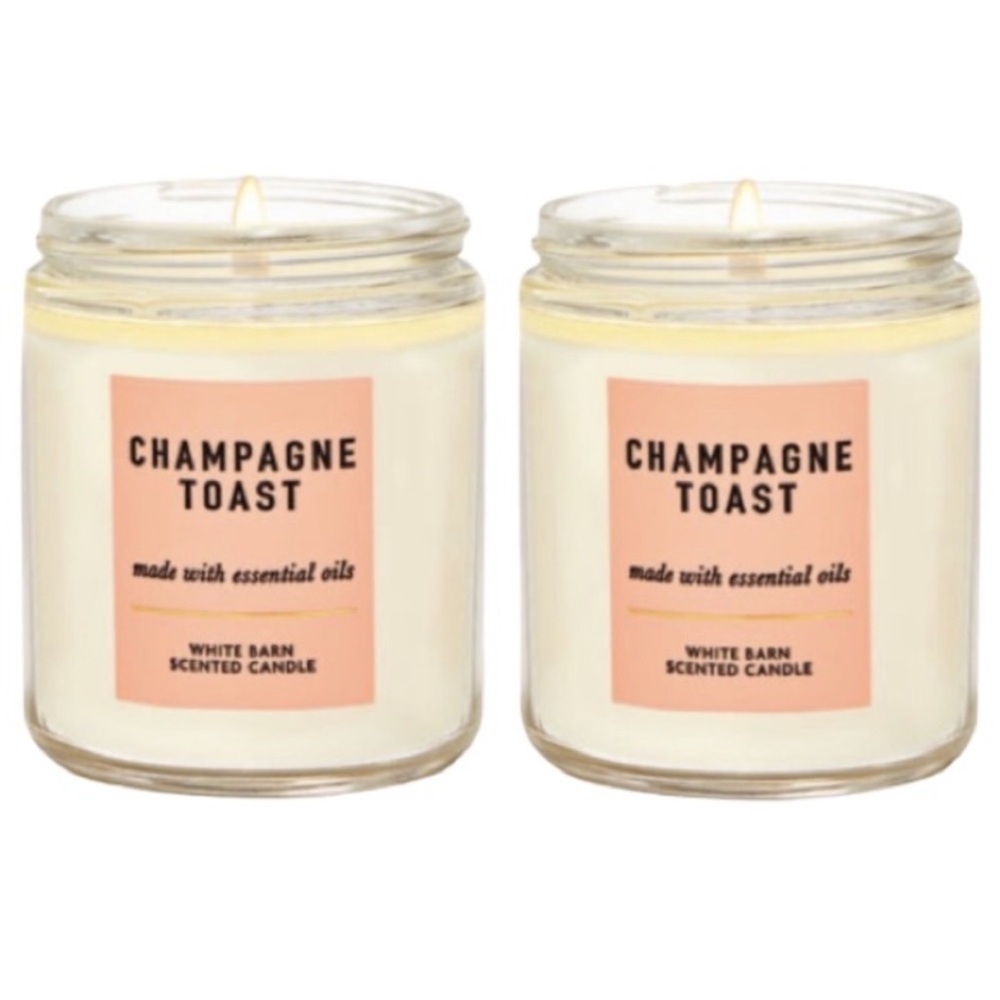 Champagne Toast Candles 7oz